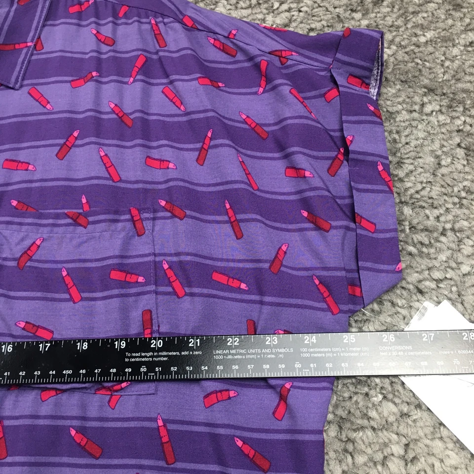 Lote de 4 tops abotonados LulaRoe ediciones básicas LOFT y Old Navy para mujer talla S Foto 4 de 4