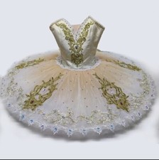 Professional Peach Gold Raymonda Aurora Paquita Masha Ballet Tutu Costume Small