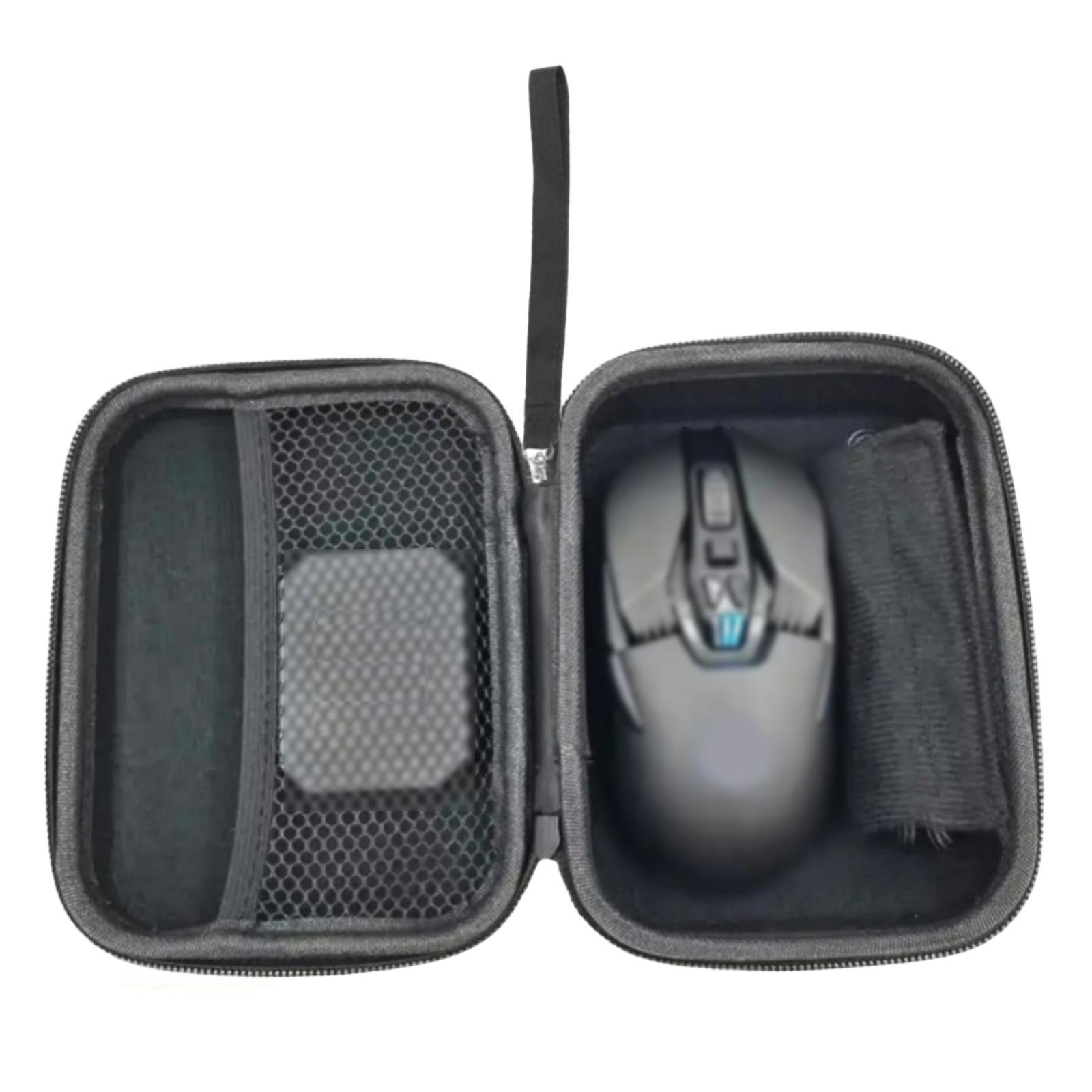 Compact Mouse Storage Bag with Sturdy Zipper for Space-Saving Protection