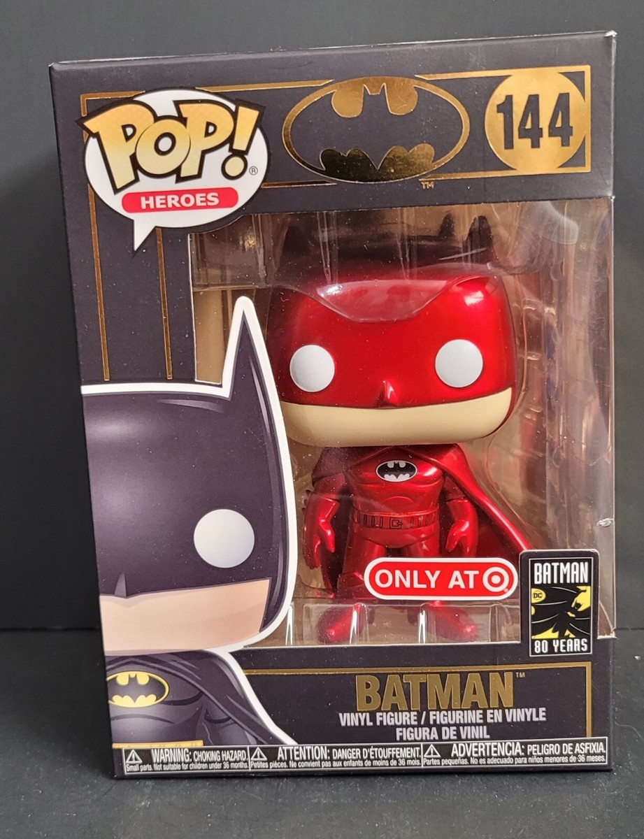 Funko Pop! Batman #144 Heroes Batman 80 Years Target Excl DC Universe