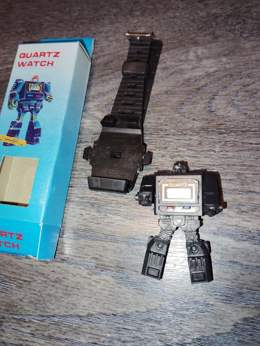 Transformers Watch Scorpia Quartz Robot BULK not TESTED Transformers Watch Scorpia Quartz Robot BULK not TESTED