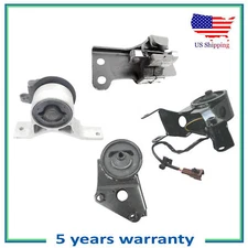 Set 4PCS Engine Motor & Transmission Mount For 2003-2007 Nissan Murano 3.5L 4WD