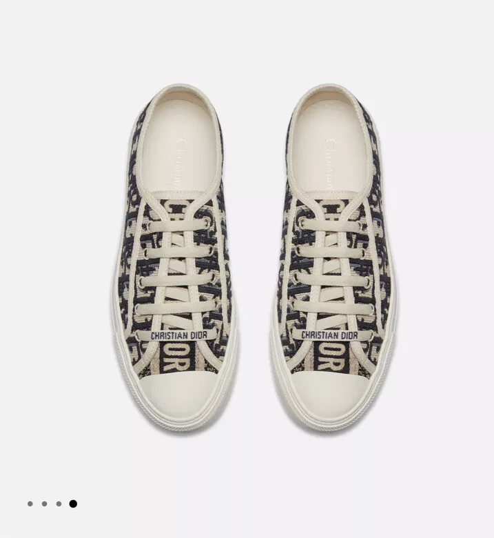 Dior Walk'N'Dior Low Top White Canvas (Women's)
