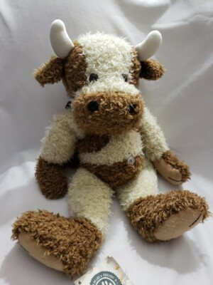 Vintage Boyds Bear Coll. Elford Bullsworth Jointed JB Bean 2000 Retired Cow/Bull