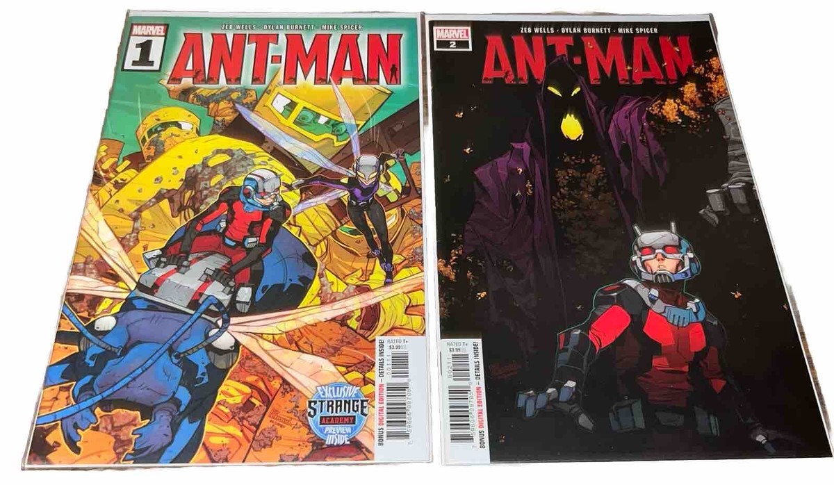 ANT-MAN #1,2 (9.8) WASP/YELLOW JACKET/ZEB WELLS/DILAN BURNETT