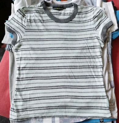 DKNY Jeans - Striped Tee - Youth small (100)