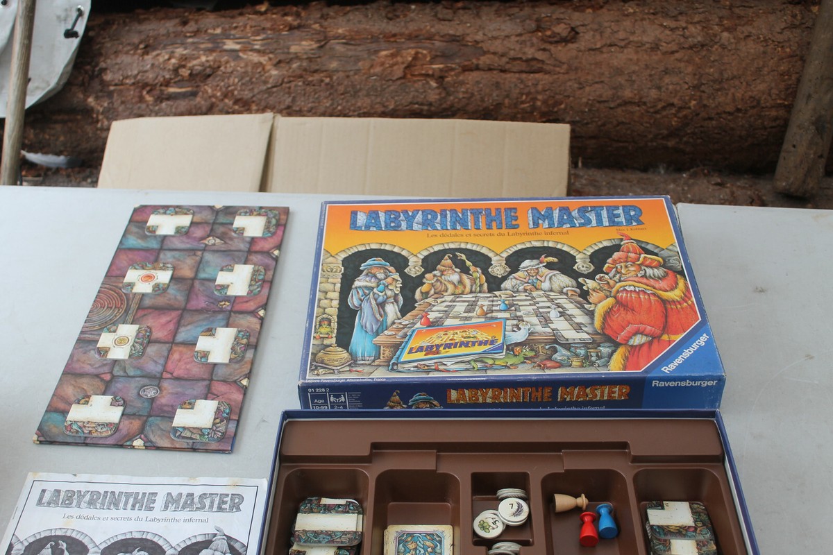Boîte De Cubes Albator France Jouets - Jeu éducatif Vintage En Bon état