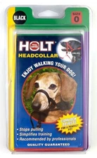 Coastal Pet Dog Harness Holt Head Collar Dog Camlock Adjusts BLACK Size 0 • NEW