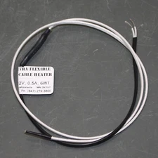 Thermosoft Heating Cable IT0203-12, 12V DC, 2ft / 24", Self Regulating Wire, 6W