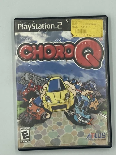 ChoroQ (Sony PlayStation 2, 2004) Cover Art Damage. CIB Tested And Working