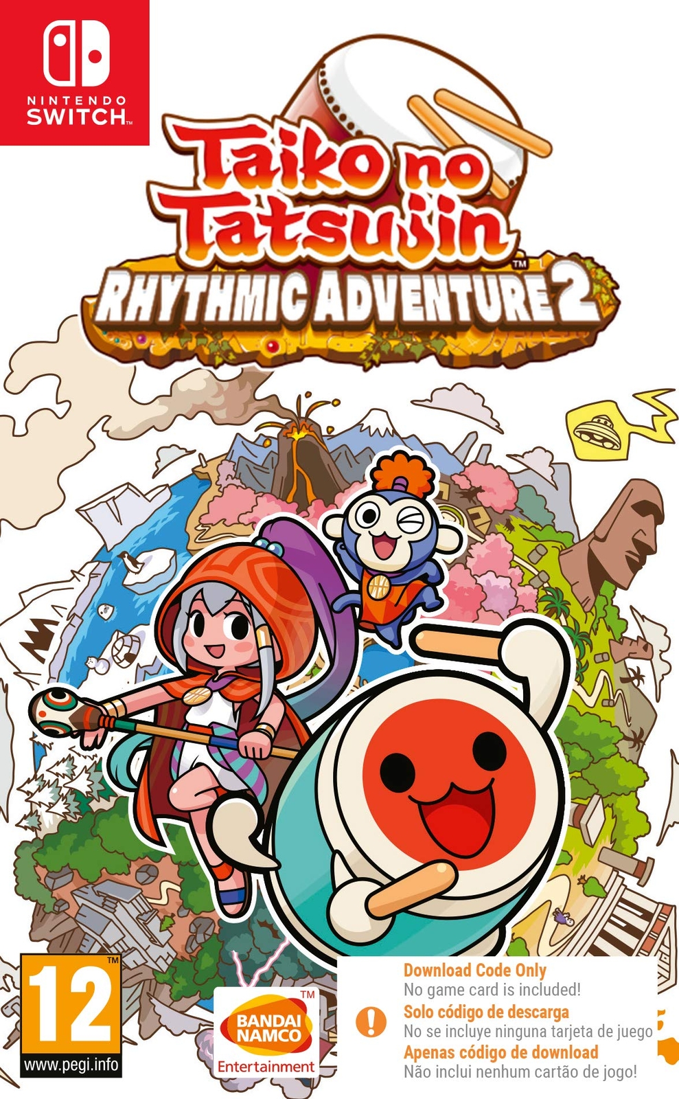 Taiko No Tatsujin Rhythmic Adventure 2 Nintendo Switch Game (Nintendo Switch)