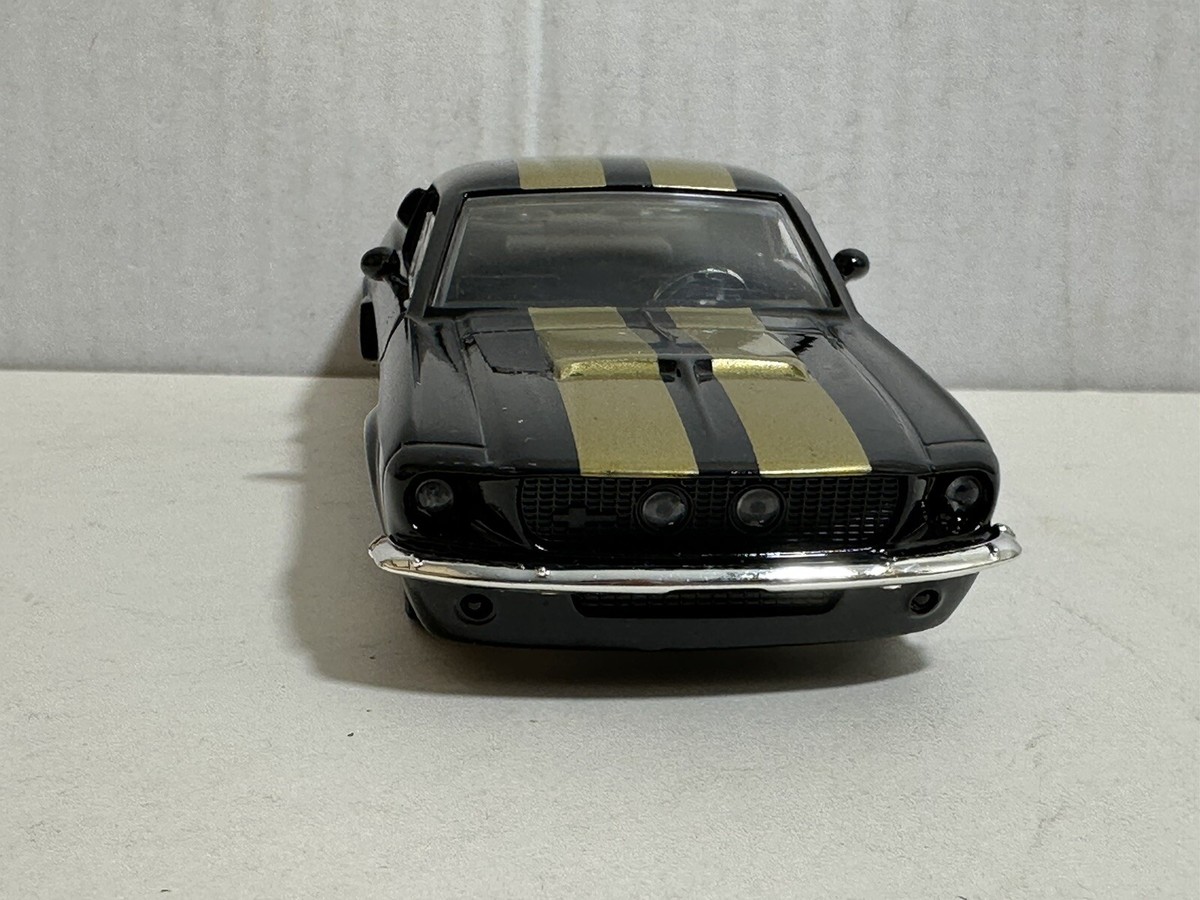 JADA BIGTIME BTM 1967 SHELBY GT-500 BLACK 1:32 DIECAST MODEL