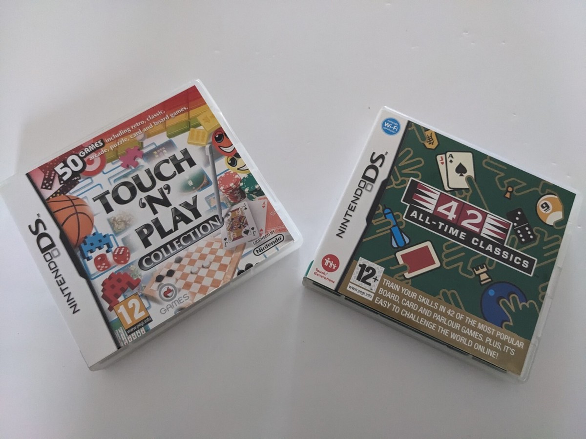 Touch 'N' Play Collection 42 All-Time Classics (Nintendo DS) CIB