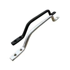 Aluminum Cargo Trailer Door Grab Handle Ramp RV Camper 13.25" - Plain OR Black