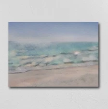 Printable abstract beach print modern landscape original printable wall art
