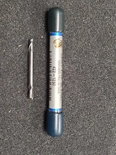 Lot of 2 OSG 1/8" Dia (1/8" Shank) 2FL Carbide Double End Stub End Mill 