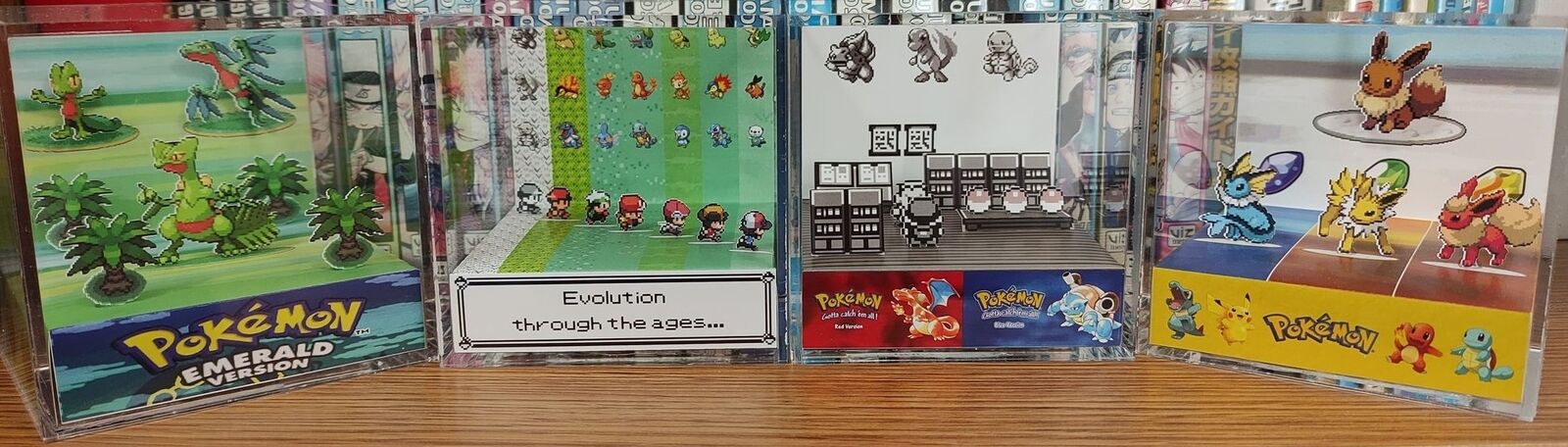 Pokemon Meme PP2 Encounter Handmade Diorama - Gameboy Gaming/Retro