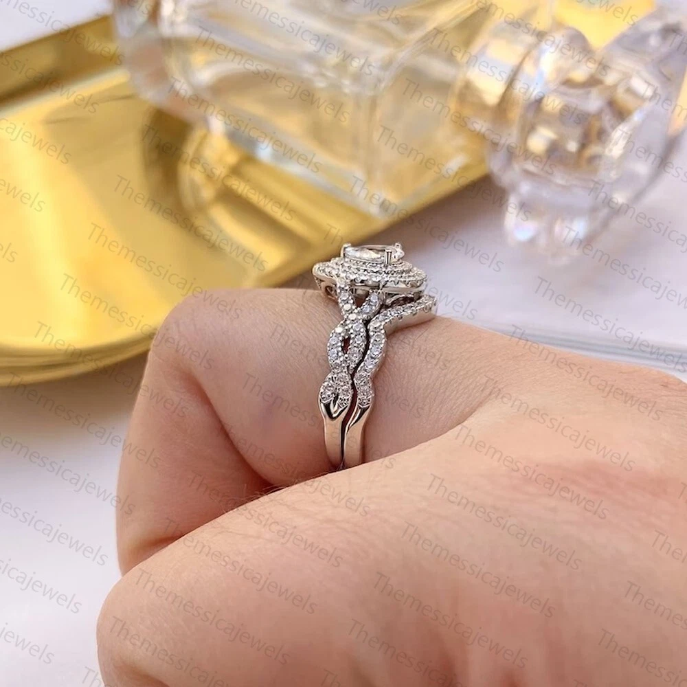 8x5 pear moissanite sale