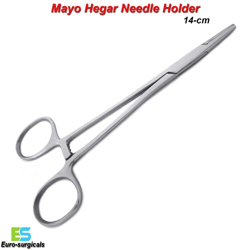 Portaagujas Quirúrgicas Pinzas de Ligadura Abrazadera de Arteria Piercing Castroviejo TC - Imagen 8 de 9