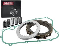 Clutch Plates Kit Heavy Duty Springs & Cover Gasket for Honda CRF250R 2004-2007