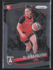 2025 Panini Prizm WNBA Te-Hina Paopao #61 Atlanta Dream Rookie Base