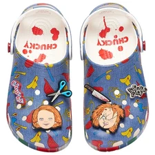 Crocs Chucky Classic Clog Jibbitz charms adjustable Lightweight Comfort W11 / M9