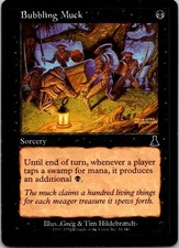 MTG Magic The Gathering Bubbling Muck Prophecy Played See Scan I