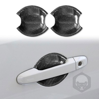 Carbon Fiber Exterior Door Handle Bowl Trim for Toyota GT86 Subaru BRZ 2012-2019