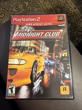 Midnight Club: Street Racing PlayStation 2, 2000, Complete in Box with Manual
