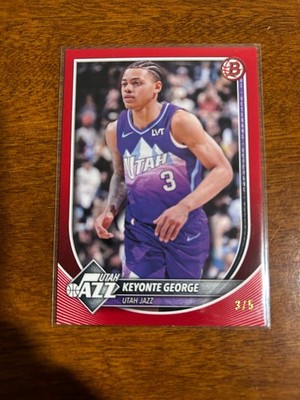 2025 Bowman Basketball - Keyonte George Seriel Number 3 / 5