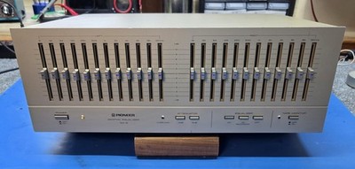 Pioneer SG-9 Analog Graphic Equalizer Silver Fully Serviced-Rebuilt