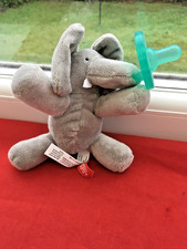 Infant Pacifier - Dummy - Wubbanub Elephant 0-6 Months - brand new pack - cute🐘