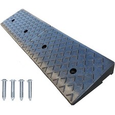 Rubber Curb Ramp 2" Lift Height Curbside Ramp Heavy Duty Loading Ramps 22000LBS