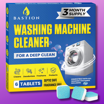 #ad Washing Machine Cleaner Deodorizer amp; Descaler 6 Pack 3 Month Supply $10.69