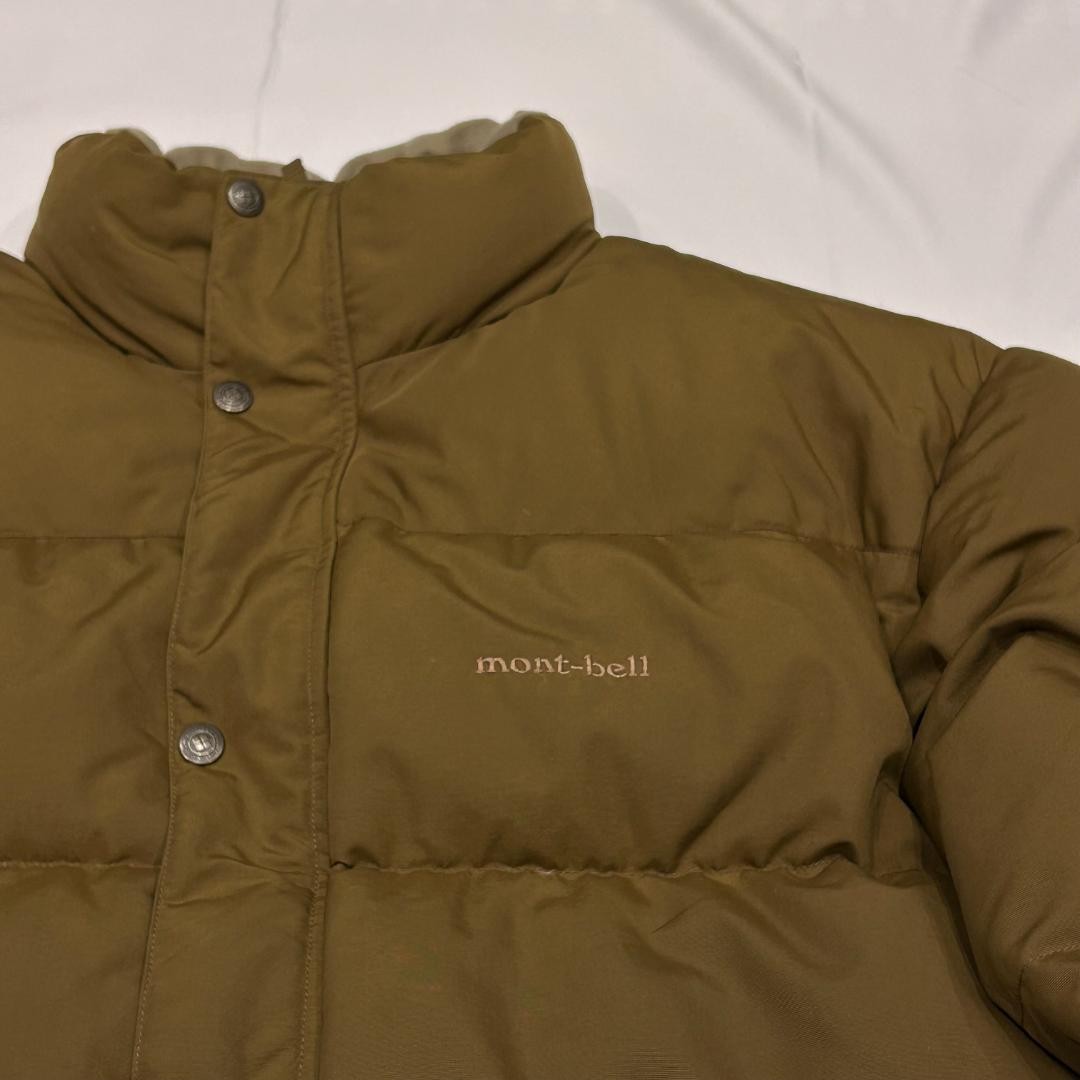 Montbell 650FP Basic Down Jacket Men's L Khaki - image 5