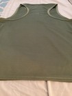 Green Nylon Graphic Print Scoop Neck Sleeveless Tank T-Shirt Unisex Adults L — photo 2