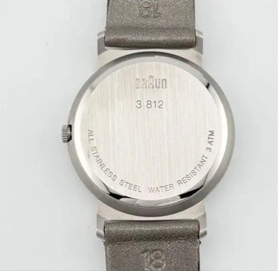 Braun AW22 3812 Watch Quartz German Design Vintage 90s Minimal