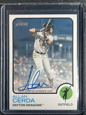 Cerda, Allan - 2022 Heritage Minors - Autograph