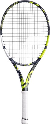 Babolat 2023 Pure Aero 26 Junior Tennis Racquet One Size, Black/Yellow 