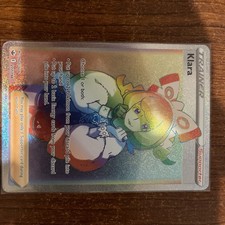 Pokemon Card TCG - Klara 217/198 Secret Rare Rainbow Full Art Chilling Reign NM on eBay