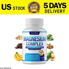 Magnesium Complex 7-in-1  1000mg 90ct  For Sleep Muscle Recovery DECENT NATURE