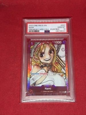 PSA10 ナミ 007 Film Red プロモ One Piece Nami Nami (Premium Card Collection -ONE PIECE FILM RED Edition-) ST01