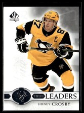 2020-21 SP Authentic True Leaders Sidney Crosby Pittsburgh Penguins #TL-SC