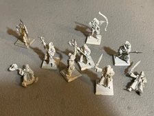 A30355 RAL PARTHA IRON WINDS METAL ELVES LOT ELF ARCHER SWORD BOWMAN SWORDSMAN