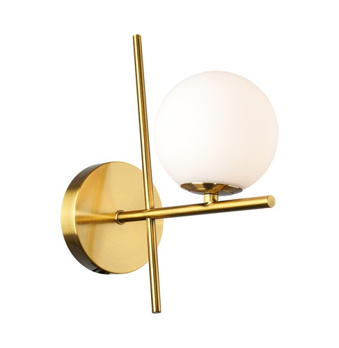 Artcraft Lighting AC11977 Modena 12" Tall Wall Sconce - Brass
