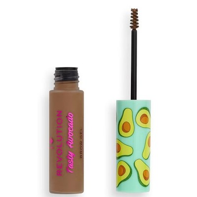 I Heart Revolution Tasty Avocado Brow Gel, Ash Brown, Nourishing Avocado Oil