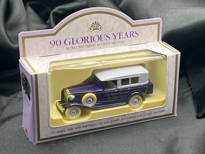 Lledo 90 Glorious Years Modellauto Queen Elizabeth 1990 Boxed Diecast 