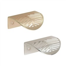 10 Pack Deco Lip Pull Handles 60mm - Stylish Cabinet & Drawer Pull Handles