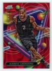 2023 Topps Cosmic Chrome Basketball Red Flare Refractor Kawhi Leonard #154