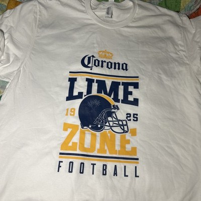 White Corona Lime Zone XL Tshirt Beer
